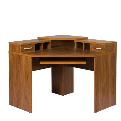 Millwood Pines Leavy LShape Computer Desk & Reviews Wayfair